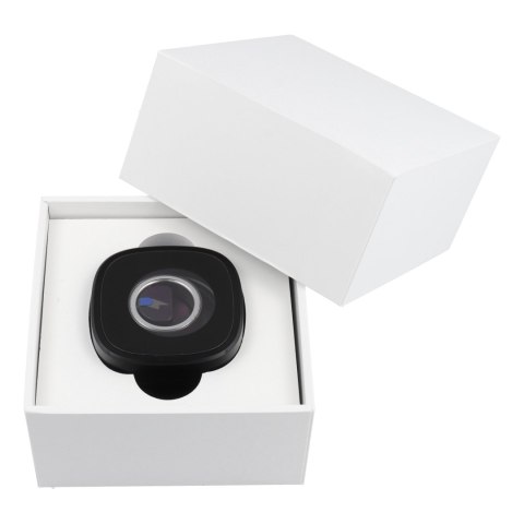 Smart Ring R8- inteligentny pierścień ceramiczny ze stacją ładującą rozmiar 15,4mm czarny