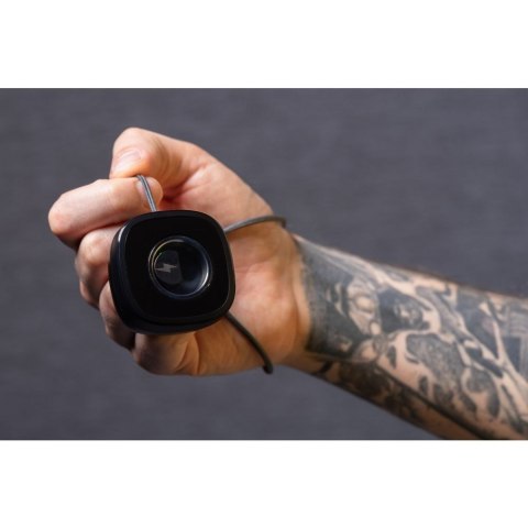 Smart Ring R8- inteligentny pierścień ceramiczny ze stacją ładującą rozmiar 15,4mm czarny