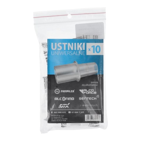 Uniwersalne ustniki z atestem PZH (10 sztuk w paczce)