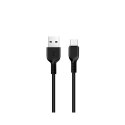 Kabel USB A do USB C Hoco 2,4A 3 m X20 czarny