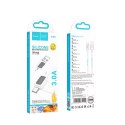 Kabel USB A do USB C Hoco 3A 1 m X108 biały