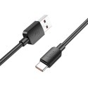 Kabel USB A do USB C Hoco PD 6A 100W 1 m X96 czarny