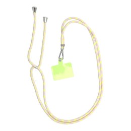 Smycz do telefonu, Zawieszka do telefonu - SWING (6mm) z regulacją długości / długość sznura 165cm (max 82,5cm w pętli) / na ram
