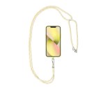 Smycz do telefonu, Zawieszka do telefonu - SWING (6mm) z regulacją długości / długość sznura 165cm (max 82,5cm w pętli) / na ram