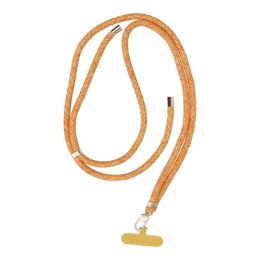 Smycz do telefonu, Zawieszka do telefonu - SWING (8mm) z regulacją długości / długość sznura 165cm (max 82,5cm w pętli) / na ram