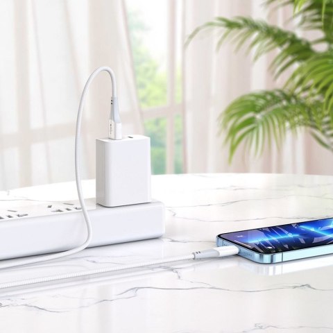 Kabel USB A do Lightning Hoco 2,4A 1 m X70 biały