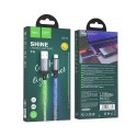 Kabel USB A do USB C Hoco 3A 1 m U112 szary