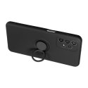 Etui na Samsung A37 5G Silicone Ring czarne