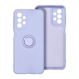 Etui na Samsung A37 5G Silicone Ring fioletowe