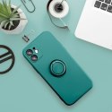 Etui na Samsung A37 5G Silicone Ring zielone