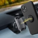 Etui na iPhone 16 PRO MAX Silicone Ring czarne