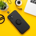 Etui na iPhone 16e (SE 4 2025) / 17e Silicone Ring czarne