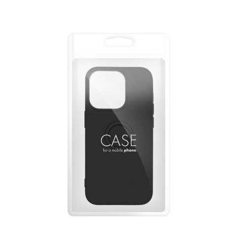Etui na iPhone 16e (SE 4 2025) / 17e Silicone Ring czarne
