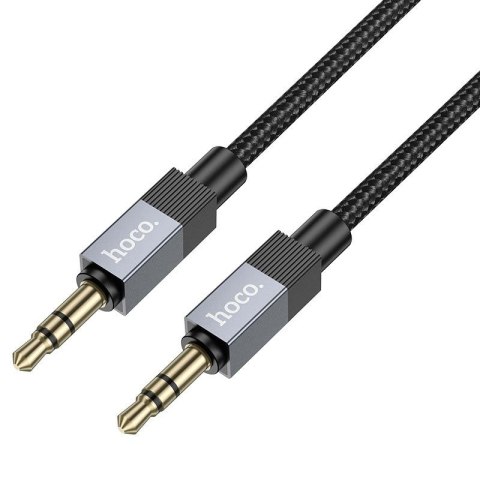 Kabel AUX Jack 3,5 mm (męski) do Jack 3,5 mm (męski) Hoco 1 m UPA32 czarny