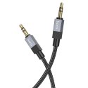Kabel AUX Jack 3,5 mm (męski) do Jack 3,5 mm (męski) Hoco 1 m UPA32 czarny