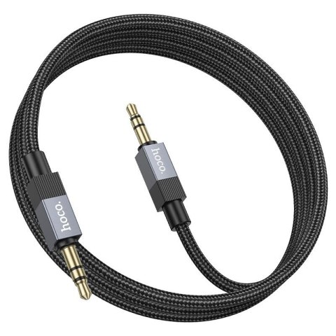Kabel AUX Jack 3,5 mm (męski) do Jack 3,5 mm (męski) Hoco 1 m UPA32 czarny