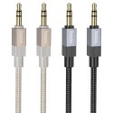 Kabel AUX Jack 3,5 mm (męski) do Jack 3,5 mm (męski) Hoco 1 m UPA32 czarny