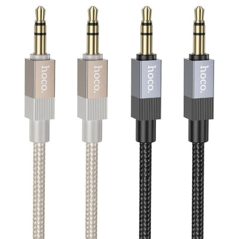 Kabel AUX Jack 3,5 mm (męski) do Jack 3,5 mm (męski) Hoco 1 m UPA32 czarny