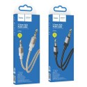 Kabel AUX Jack 3,5 mm (męski) do Jack 3,5 mm (męski) Hoco 1 m UPA32 czarny