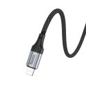 Kabel AUX Lightning do Jack 3,5 mm Hoco 1 m UPA26 czarny