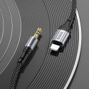 Kabel AUX Lightning do Jack 3,5 mm Hoco 1 m UPA26 czarny