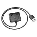 Kabel do ładowania smartwatcha Hoco 0,6 m Y28 czarny