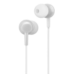 Słuchawki przewodowe douszne Jack 3,5 mm Hoco M14 białe