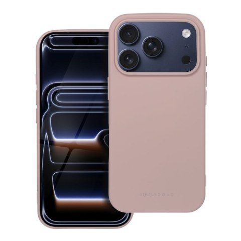ROAR futerał SPACE do IPHONE 17 Pro pudrowy róż