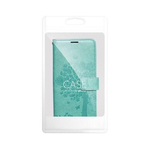 Etui z klapką na iPhone 13 Mezzo Book drzewo zielone