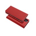 Etui z klapką na iPhone 17 AIR Smart Pro Book skórzane bordowe