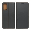 Etui z klapką na iPhone 17 AIR Smart Pro Book skórzane czarne