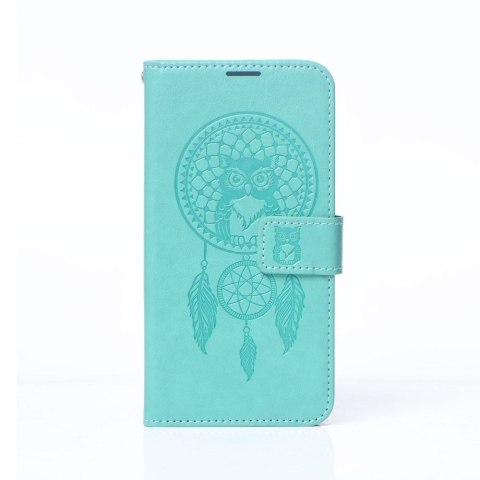 Etui z klapką na Xiaomi Redmi 9C / 9C NFC Mezzo Book łapacz snów zielone