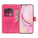 Etui z klapką na iPhone 15 Mezzo Book łapacz snów magenta