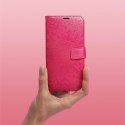 Etui z klapką na iPhone 15 Mezzo Book mandala magenta