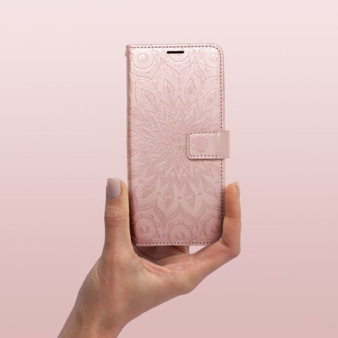 Etui z klapką na Samsung S24 Mezzo Book mandala złoto-różowe