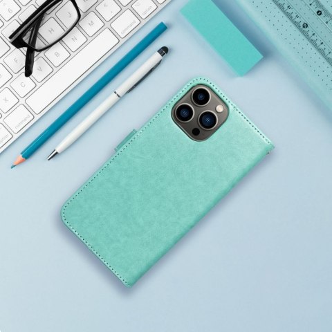 Etui z klapką na iPhone 16 PLUS Mezzo Book łapacz snów zielone