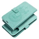 Etui z klapką na iPhone 16 PLUS Mezzo Book łapacz snów zielone