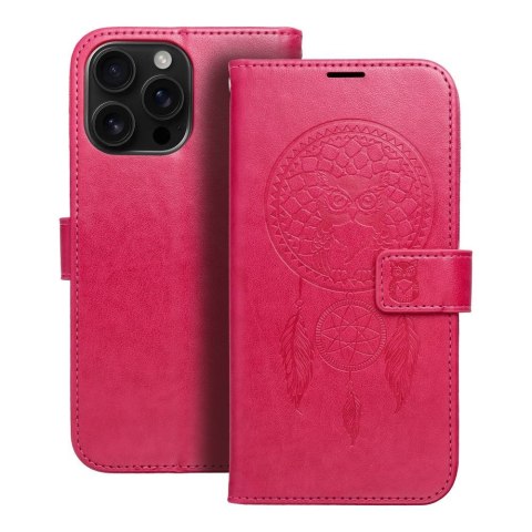 Etui z klapką na iPhone 16 PRO MAX Mezzo Book łapacz snów magenta