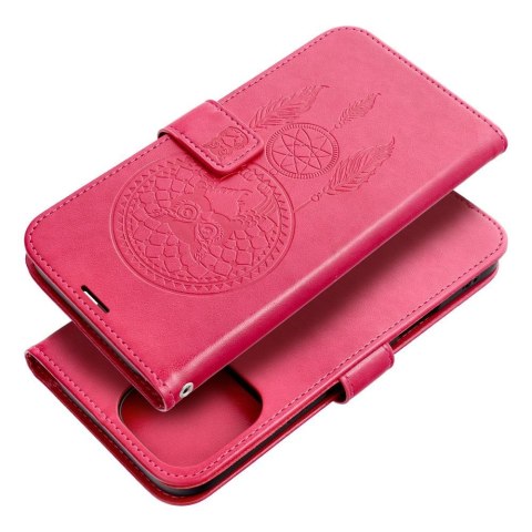 Etui z klapką na iPhone 16 PRO MAX Mezzo Book łapacz snów magenta