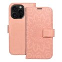 Etui z klapką na iPhone 16 PRO Mezzo Book mandala peach fuzz