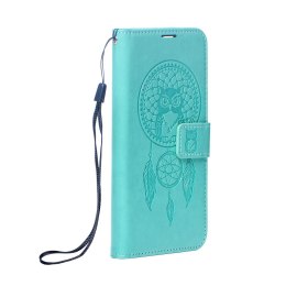 Etui z klapką na Samsung A05s Mezzo Book łapacz snów zielone