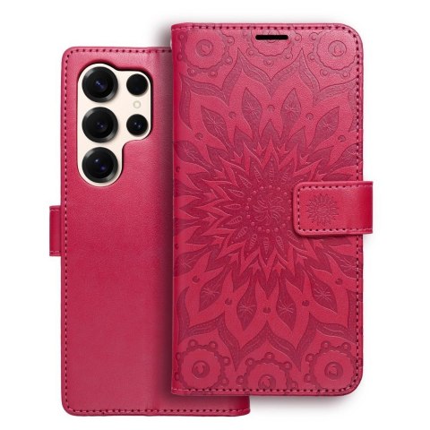 Etui z klapką na Samsung S25 ULTRA Mezzo Book mandala magenta