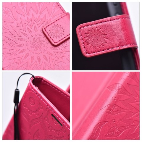 Etui z klapką na Samsung S25 ULTRA Mezzo Book mandala magenta