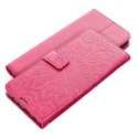 Etui z klapką na Samsung S25 ULTRA Mezzo Book mandala magenta