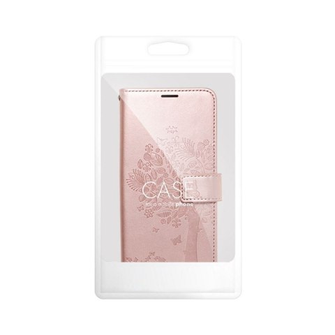 Etui z klapką na iPhone 13 Mezzo Book drzewo złoto-różowe