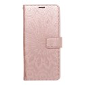 Etui z klapką na iPhone 15 PRO MAX Mezzo Book mandala złoto-różowe