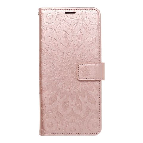Etui z klapką na iPhone 15 PRO MAX Mezzo Book mandala złoto-różowe