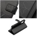 Etui z klapką na iPhone 16e (SE 4 2025) Mezzo Book teddy bear czarne