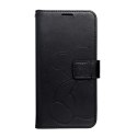 Etui z klapką na iPhone 16e (SE 4 2025) Mezzo Book teddy bear czarne