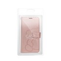 Etui z klapką na iPhone 16e (SE 4 2025) Mezzo Book teddy bear złoto-różowe